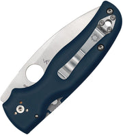 Spyderco Shaman Compression Lock (Blue) (3.63" Satin) [C229GPCBL] - Image 2