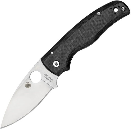 Spyderco Shaman Compression Lock (Black) (3.63" Satin) [C229GP]
