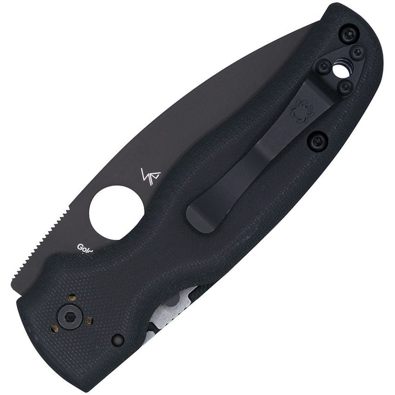 Spyderco Shaman Compression Lock (Black) (3.63" Black) [C229GSBK] - Image 2