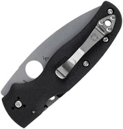 Spyderco Shaman Lightwt Compres Lock (Black) (3.5" Satin) [C229SBK] - Image 2