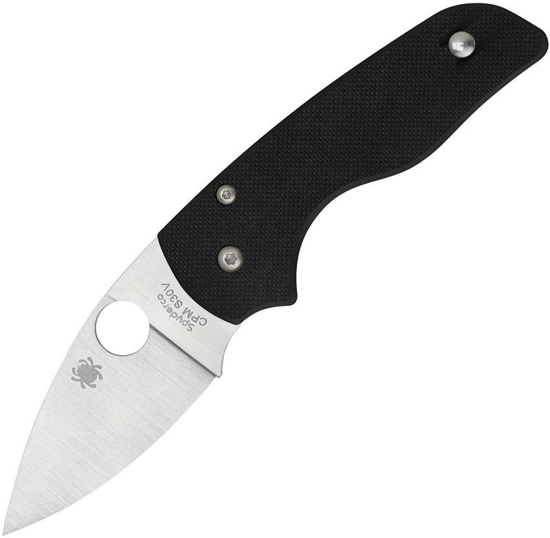 Spyderco Lil' Native Plain Black G10 (2.25" Satin)