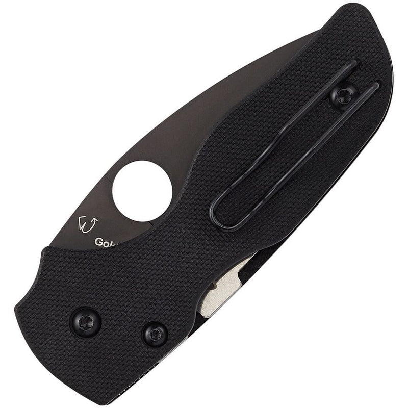 Spyderco Lil Native Compression Lock (Black) (2.38" Black) [C230GPBBK] - Image 2