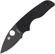 Spyderco Lil Native Compression Lock (Black) (2.38" Black) [C230GPBBK]