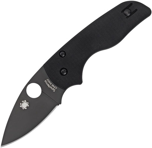 Spyderco Lil Native Compression Lock (Black) (2.38" Black) [C230GPBBK]