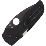 Spyderco Lil Native Compression Lock (Black) (2.5" Black) [C230GSBBK] - Image 2
