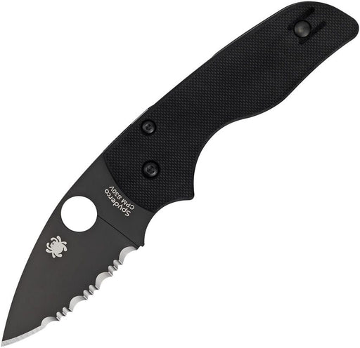 Spyderco Lil Native Compression Lock (Black) (2.5" Black) [C230GSBBK]