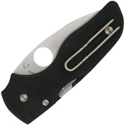 Spyderco Lil Native Compression Lock (Black) (2.25" Satin) [C230GS] - Image 2