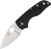 Spyderco Lil' Native Slipit Black (Black) (2.5" Satin) [C230NLGP]