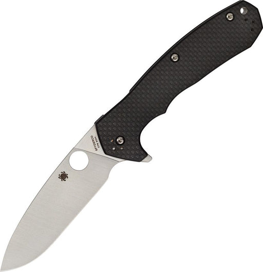 Spyderco Amalgam Compression Lock (Black) (3.88" Satin) [C234CFP]