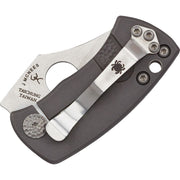 Spyderco McBee Framelock (Stainless) (1.5" Stonewash) [C236TIP] - Image 2