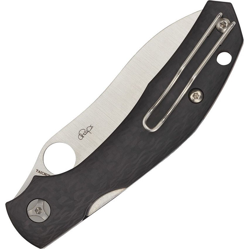 Spyderco Kapara Compression Lock (Stainless) (3.5" Satin) [C241CFP] - Image 2
