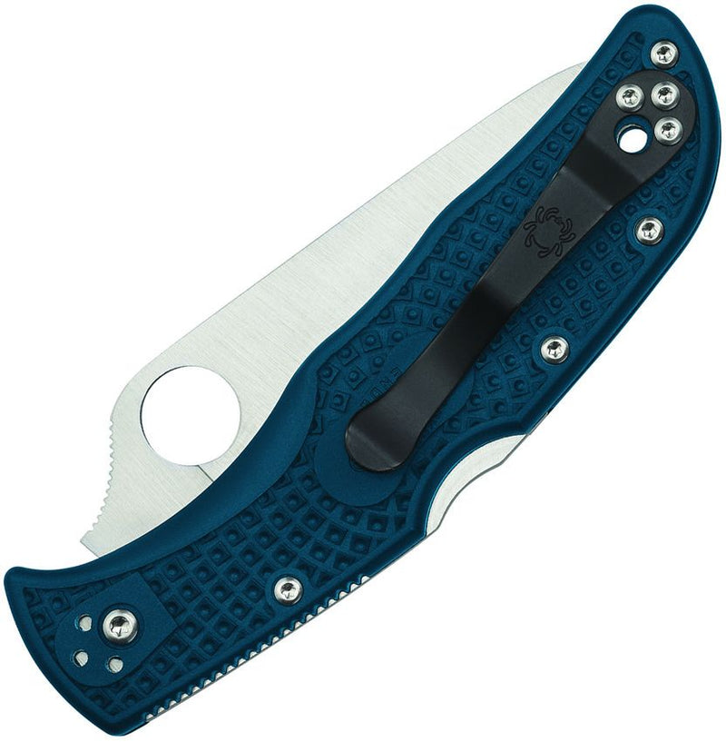 Spyderco Endela Blue (3.5" Satin) - Image 2