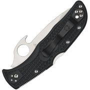Spyderco Endela Lockback Black (Black) (3.5" Satin) [C243PGYW] - Image 2