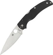 Spyderco Native Chief Lockback (Black) (4" Satin) [C244GP]