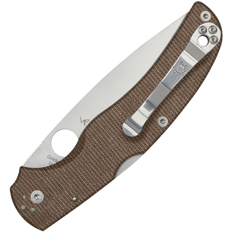 Spyderco Native Chief Micarta (4.13" Satin) - Image 2