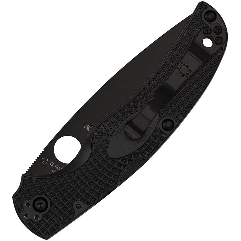 Spyderco Native Chief Lockback DLC (Black) (4" Black) [C244PBBK] - Image 2
