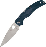 Spyderco Native Chief Lockback Blue (Blue) (4" Satin) [C244PCBL]