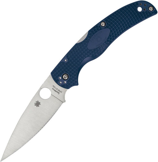 Spyderco Native Chief Lockback Blue (Blue) (4.13" Satin) [C244PDBL]