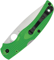 Spyderco Native Chief Lockback Salt Grn (Green) (4" Satin) [C244PGR] - Image 2