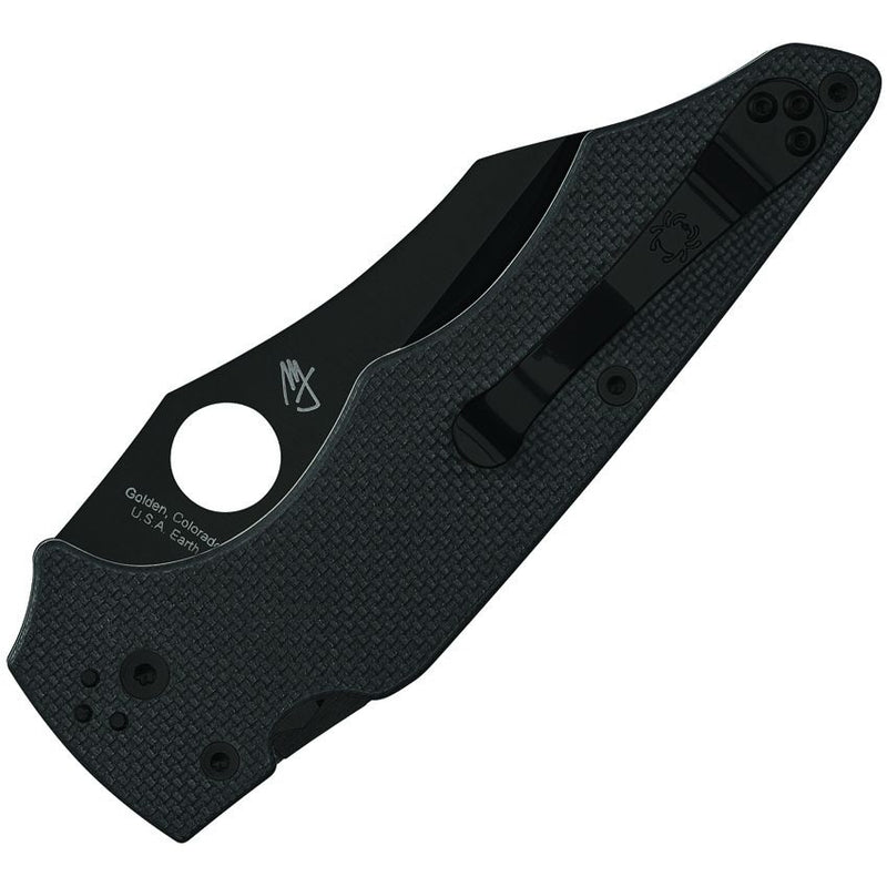 Spyderco Yojumbo Compression Lock (Black) (4" Black) [C253GPBBK] - Image 2