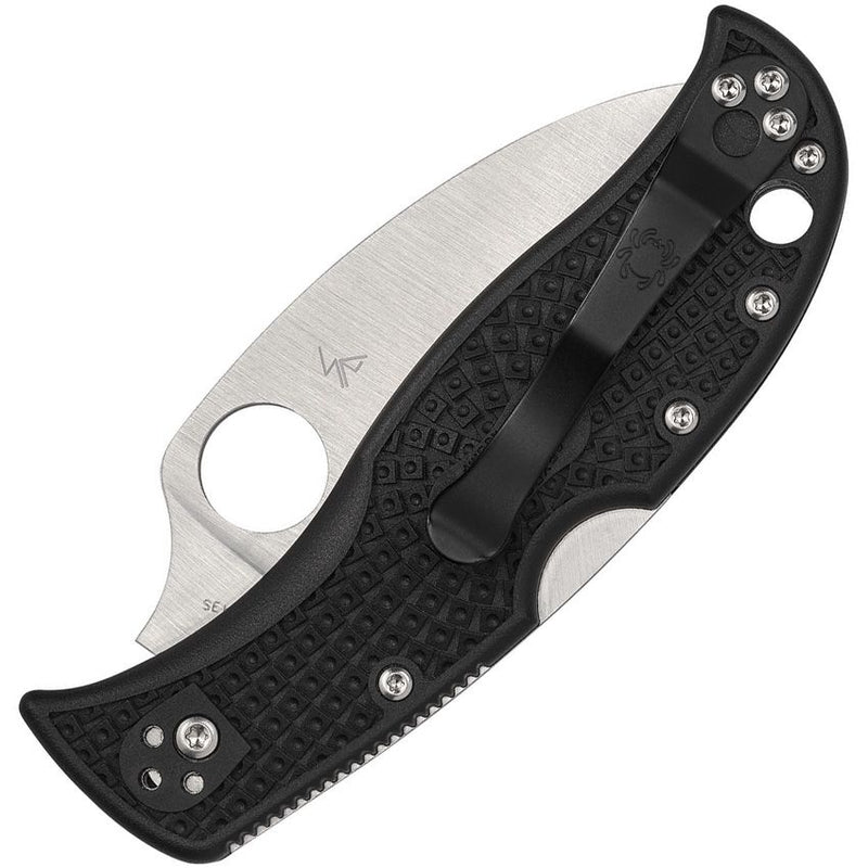 Spyderco RockJumper Lockback Black (Black) (3" Satin) [C254SBK] - Image 2