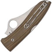 Spyderco SpyOpera Lockback Brown (Brown) (2.88" Satin) [C255CMP] - Image 2