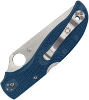 Spyderco Stretch 2 XL Lockback Blue (Blue) (4" Satin) [C258PCBL] - Image 2