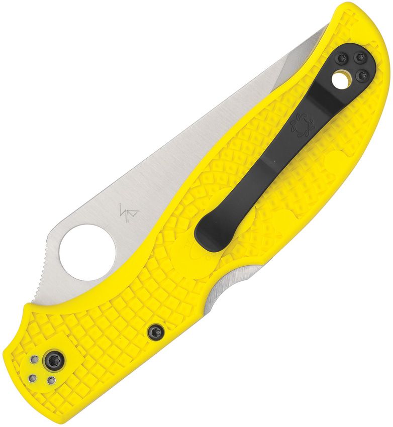 Spyderco Stretch 2 XL Lockback Yellow (Yellow) (4" Satin) [C258PYL] - Image 2