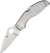 Spyderco Uptern Lockback (Stainless) (2.88" Satin) [C261P]