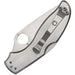Spyderco Uptern Lockback (Stainless) (2.88" Satin) [C261P] - Image 2