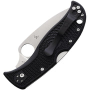 Spyderco Leafjumper Lockback (Black) (4.38" Satin) [C262SBK] - Image 2