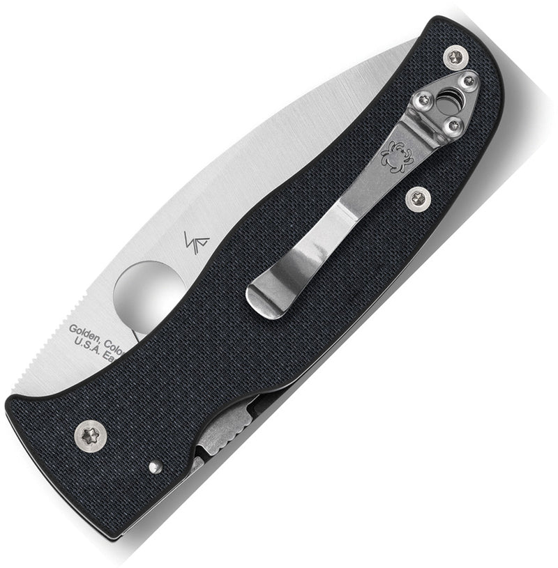 Spyderco Bodacious Carbon Fiber CPM S90V Sprint Run Folding Knife [C263CFP90V] - product view 5
