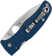 Spyderco Bodacious Compress Lock Coba (Blue) (3.63" Satin) [C263GPCBL] - Image 2