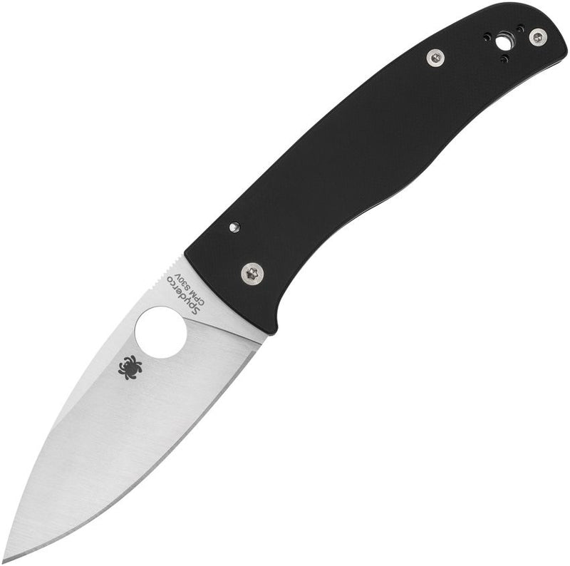 Spyderco Bodacious Compression Lock Blk (Black) (3.63" Satin) [C263GP]