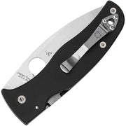 Spyderco Bodacious Compression Lock Blk (Black) (3.63" Satin) [C263GP] - Image 2