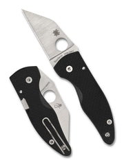 Spyderco MicroJimbo Carbon Fiber CPM S90V Sprint Run Folding Knife [C264CFP] - product view 1