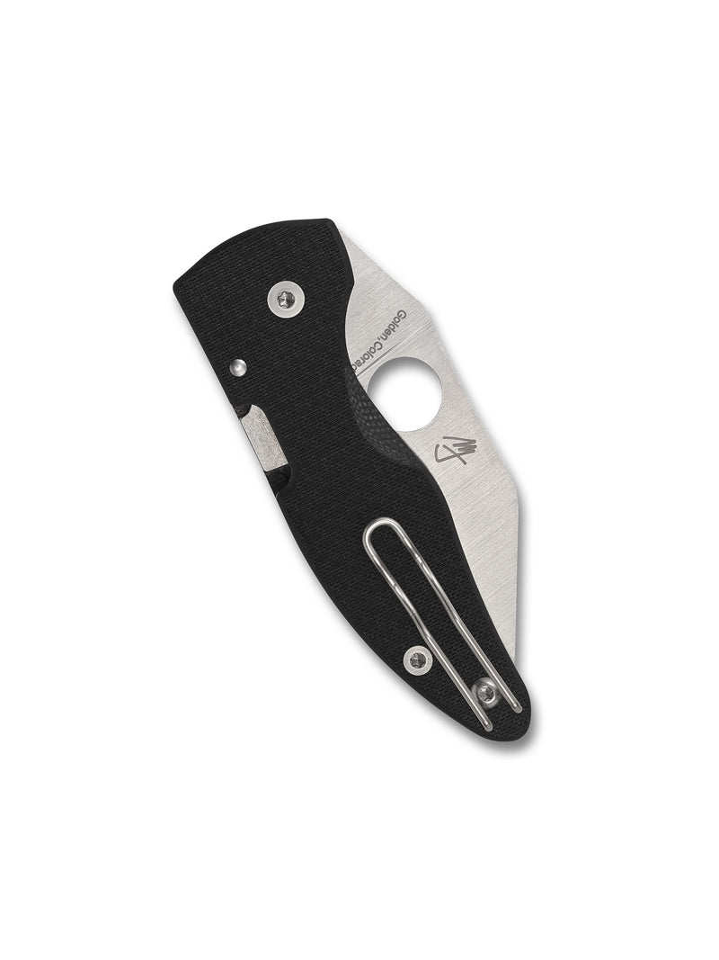 Spyderco MicroJimbo Carbon Fiber CPM S90V Sprint Run Folding Knife [C264CFP] - product view 2