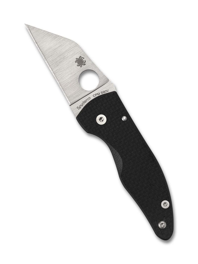 Spyderco MicroJimbo Carbon Fiber CPM S90V Sprint Run Folding Knife [C264CFP] - product view 3