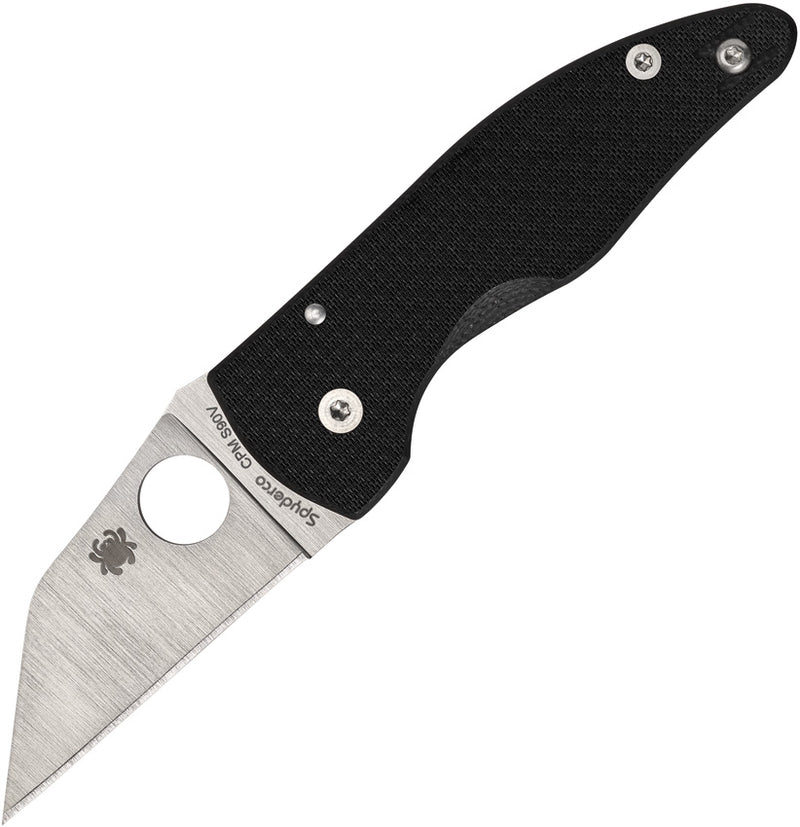 Spyderco MicroJimbo Carbon Fiber CPM S90V Sprint Run Folding Knife [C264CFP] - product view 4