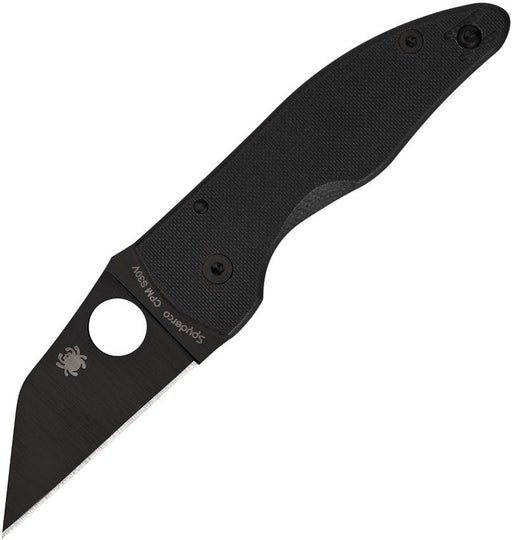 Spyderco MicroJimbo Compression Lock (Black) (2.5" Black) [C264GPBK]