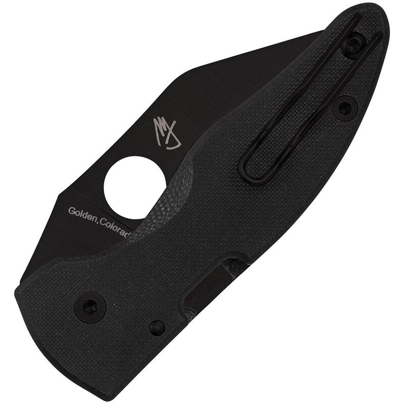 Spyderco MicroJimbo Compression Lock (Black) (2.5" Black) [C264GPBK] - Image 2