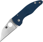 Spyderco MicroJimbo Compres Lock (Blue) (2.5" Satin) [C264GPCBL]