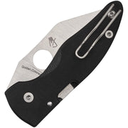 Spyderco MicroJimbo Compression Lock (Black) (2.5" Satin) [C264GP] - Image 2