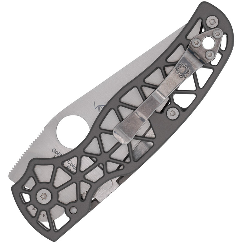 Spyderco Edgerati Compression Lock Folding Knife [C266ALP] — view 2
