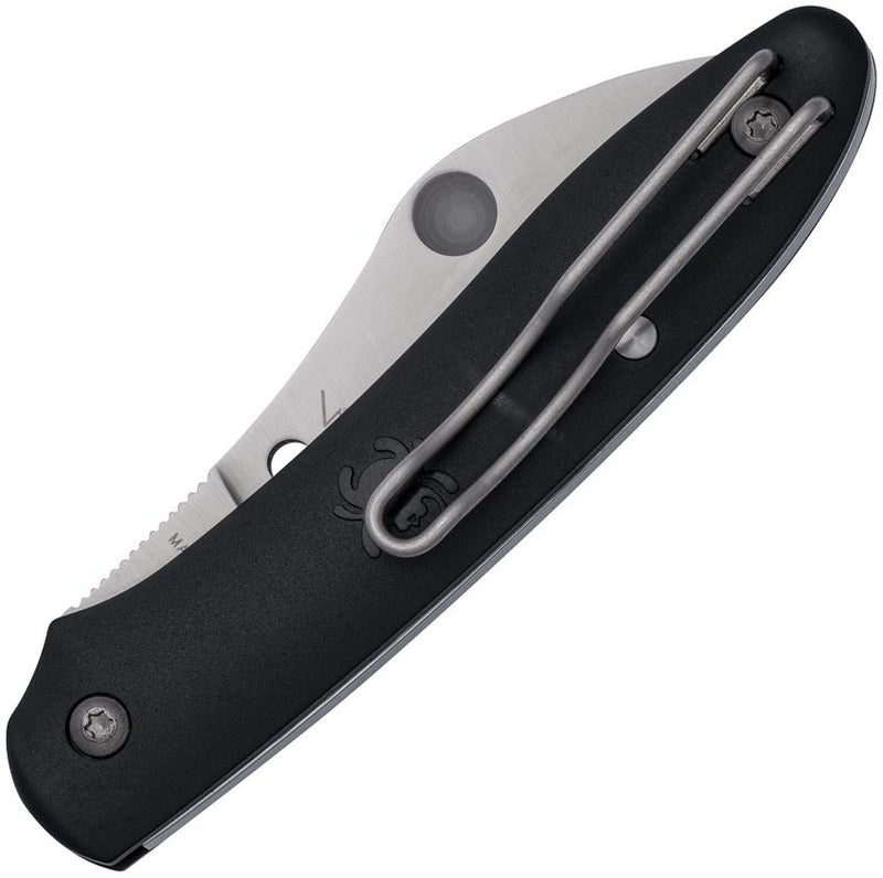 Spyderco Large Roadie Folder Black (Black) (2.75" Satin) [C267BKP] - Image 2