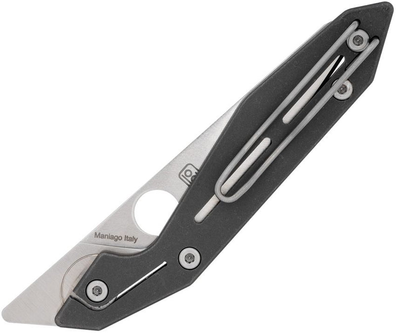 Spyderco NAND SlipIt Ti (Gray) (3.25" Satin) [C270TIP] - Image 2