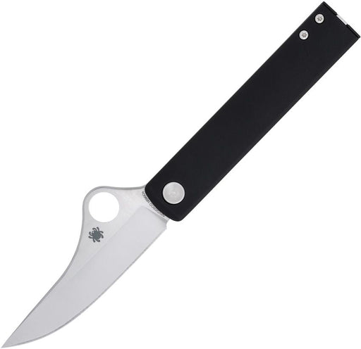 Spyderco Essenza Linerlock (Black) (3.13" Satin) [C272ALBKP]