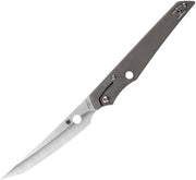 Spyderco Cobol SlipIt (Gray) (3.63" Satin) [C273TIP]