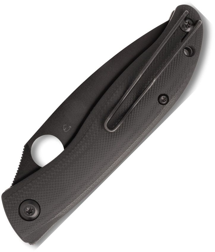 Spyderco Mantra 4 Linerlock Blk (Black) (3.25" Black) [C274GBBKP]