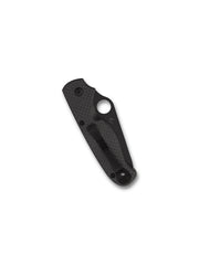 Spyderco ButtonUp Black Carbon Fiber/G10 Laminate Black Oxide PlainEdge Folding Knife [C275CFPBK] - product view 3